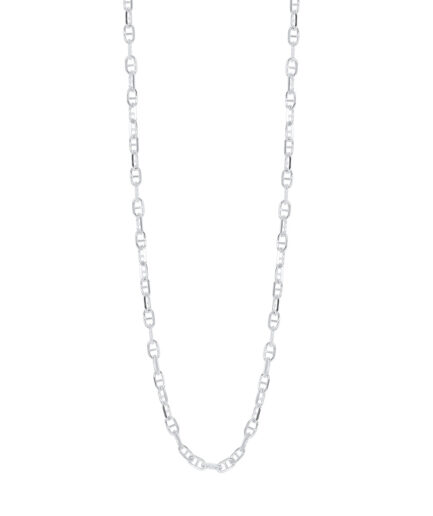 Cadena plata eslabones ancla | Hombre